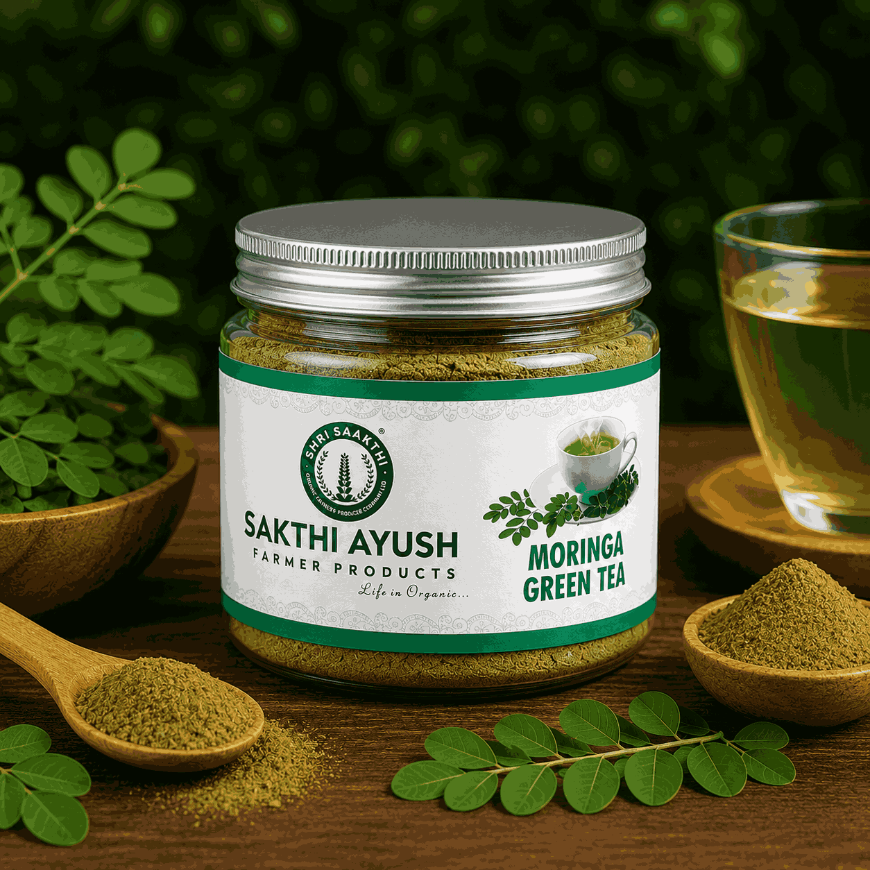 Moringa green  tea(முருங்கை இலைப்பொடி)